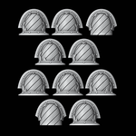 Hazard Stripes - Clean Pads - Set of 10 - Archies Forge