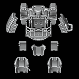 Heavy Dreadnought Upgrade Kit - Armour Pattern 1 - Missile Launcher - Archies Forge
