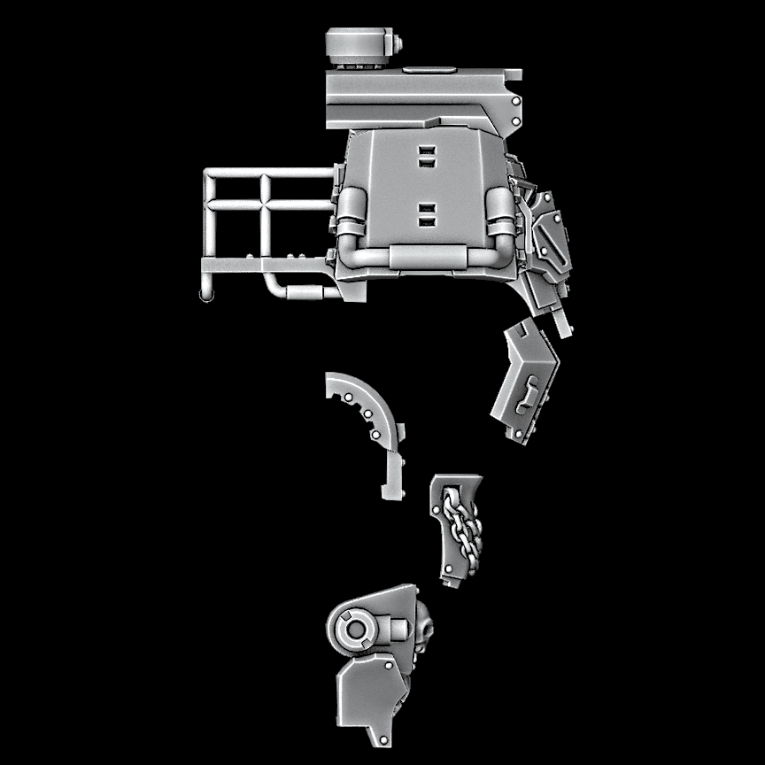 Heavy Dreadnought Upgrade Kit - Armour Pattern 2 - Archies Forge