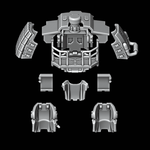 Heavy Dreadnought Upgrade Kit - Armour Pattern 2 - Archies Forge