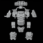 Heavy Dreadnought Upgrade Kit - Armour Pattern 2 - Gatling Cannon - Archies Forge