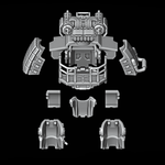 Heavy Dreadnought Upgrade Kit - Armour Pattern 2 - Gatling Cannon - Archies Forge