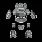 Heavy Dreadnought Upgrade Kit - Armour Pattern 2 - Gatling Cannon - Archies Forge