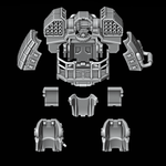 Heavy Dreadnought Upgrade Kit - Armour Pattern 2 - Missile Launcher - Archies Forge