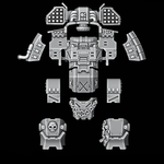 Heavy Dreadnought Upgrade Kit - Armour Pattern 2 - Missile Launcher - Archies Forge