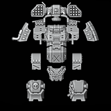 Heavy Dreadnought Upgrade Kit - Armour Pattern 2 - Missile Launcher - Archies Forge