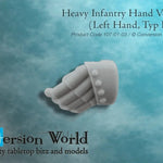 Heavy Infantry Hand Version 1 (Left Hand, Type B) - Archies Forge