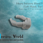 Heavy Infantry Hand Version 1 (Left Hand, Type B) - Archies Forge