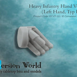 Heavy Infantry Hand Version 1 (Left Hand, Type B) - Archies Forge