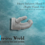 Heavy Infantry Hand Version 1 (Right Hand, Type A) - Archies Forge