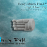 Heavy Infantry Hand Version 1 (Right Hand, Type A) - Archies Forge