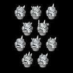 Horned Skull Helmets - Set of 10 - Archies Forge