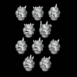 Horned Skull Helmets - Set of 10 - Archies Forge