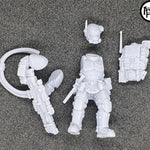 Imperial Guard Soldiers - Unit of 5 - 28mm Scale - Archies Forge