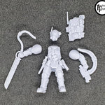 Imperial Guard Soldiers - Unit of 5 - 28mm Scale - Archies Forge