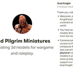 Inquisitorial Bodyguard - Design by Red Pilgrim - Archies Forge