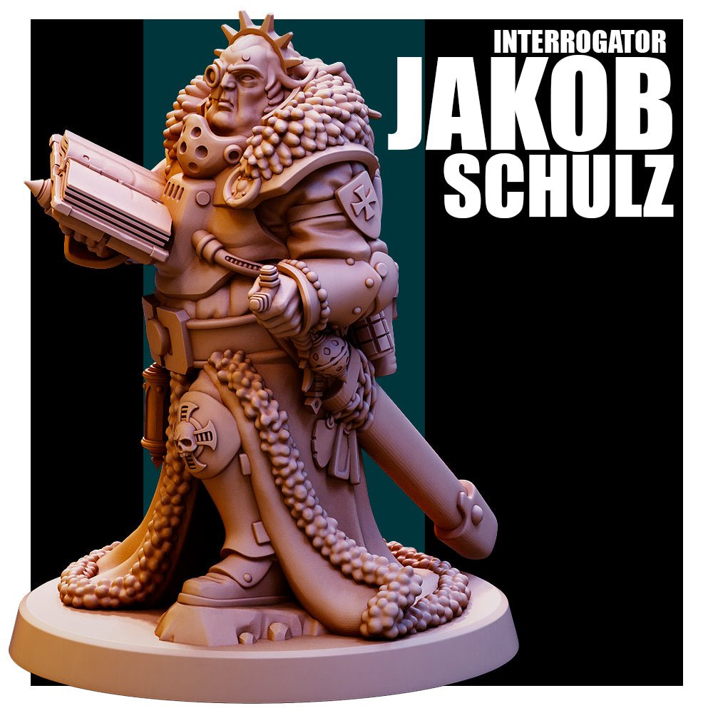 Interrogator Jakob Schulz - Design by Red Pilgrim - Archies Forge