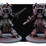 Joan of St. Clair - Battle Sisters Proxy Model for 28mm Wargaming - Archies Forge