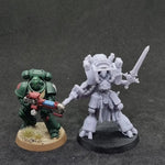 Joan of St. Clair - Battle Sisters Proxy Model for 28mm Wargaming - Archies Forge