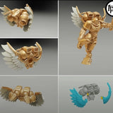 Jump Pack Wings - Set of 3 - Style 1 - Archies Forge