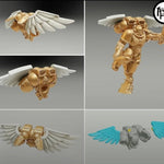 Jump Pack Wings - Set of 3 - Style 2 - Archies Forge