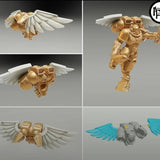 Jump Pack Wings - Set of 3 - Style 2 - Archies Forge