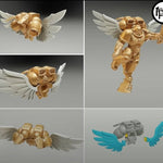 Jump Pack Wings - Set of 3 - Style 3 - Archies Forge