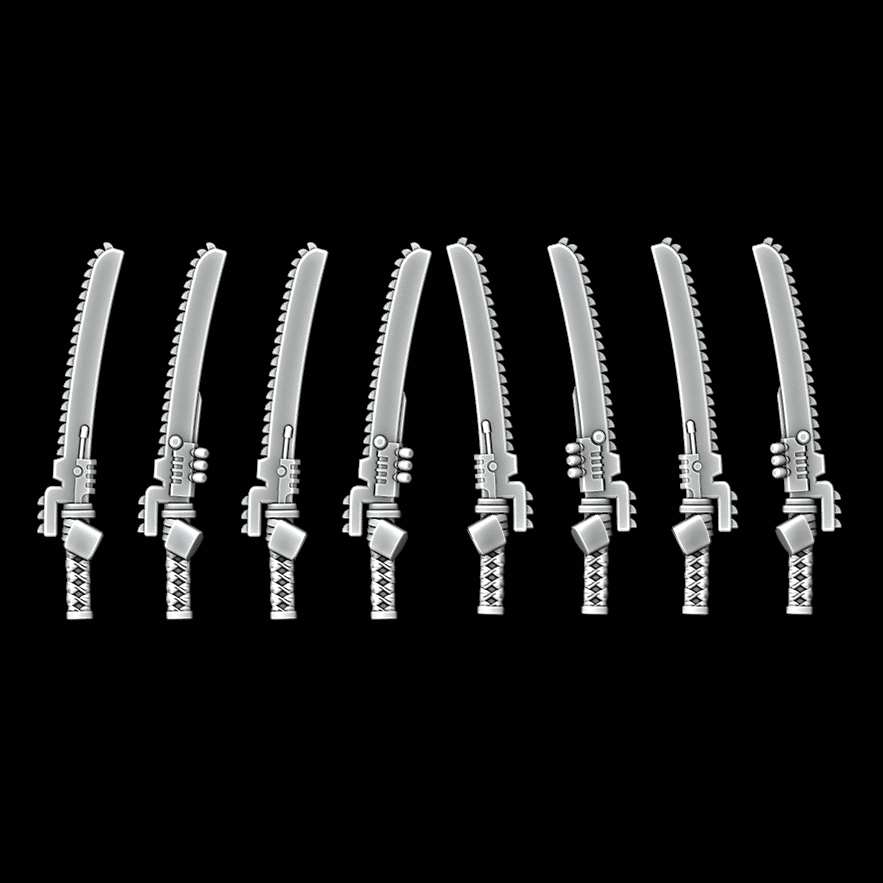 Katana Chainswords - Set of 8 - Archies Forge