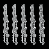 Large Legio Fenris Chainswords - Set of 5 - Left Handed - Archies Forge