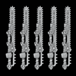 Large Legio Fenris Chainswords - Set of 5 - Right Handed - Archies Forge