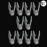 Large Winged Helmets - Legio Angelus - Set of 10 - Archies Forge