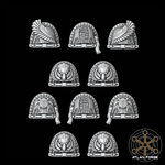 Legio Aegyptus Shoulder Pads - Set of 10 - Archies Forge