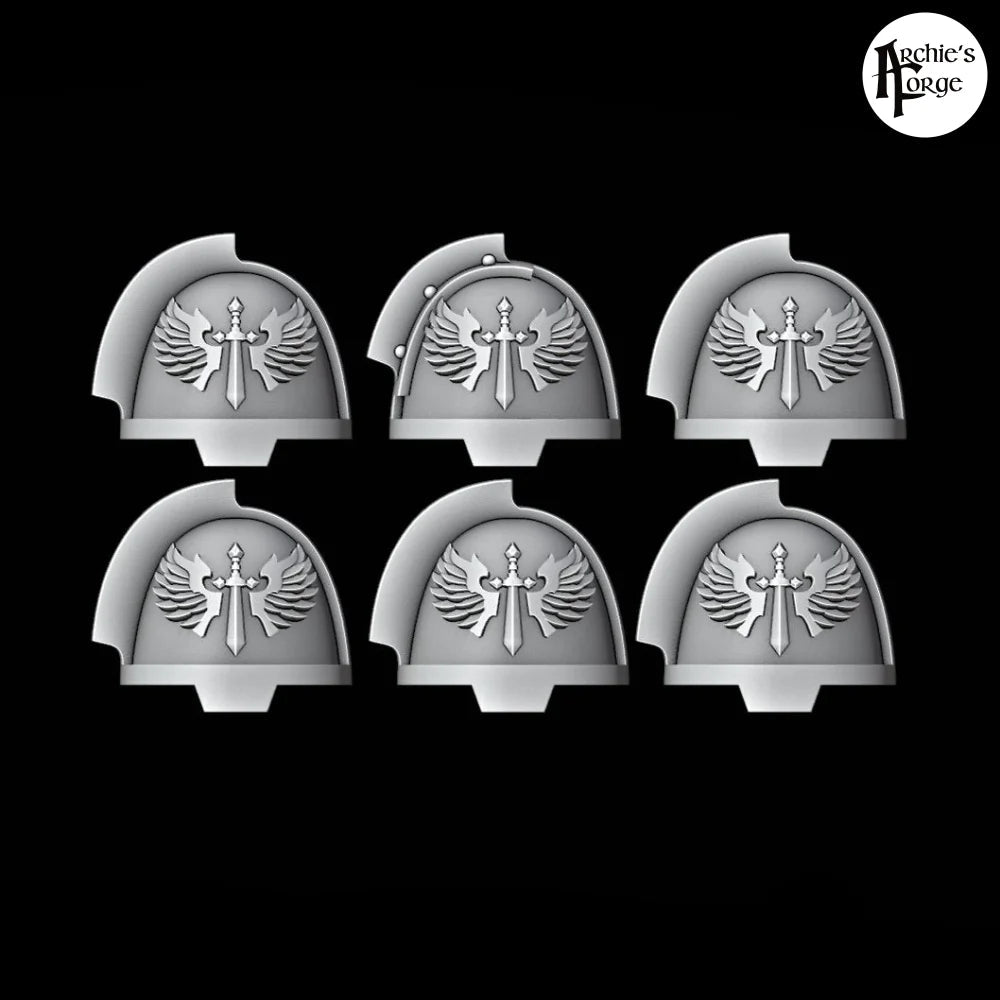 Legio Angelus Bladeguard Pads - Set of 6 - Archies Forge