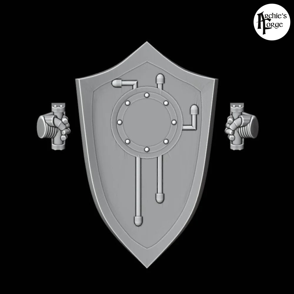 Legio Angelus - Bladeguard Storm Shields - Set of 5 - Archies Forge