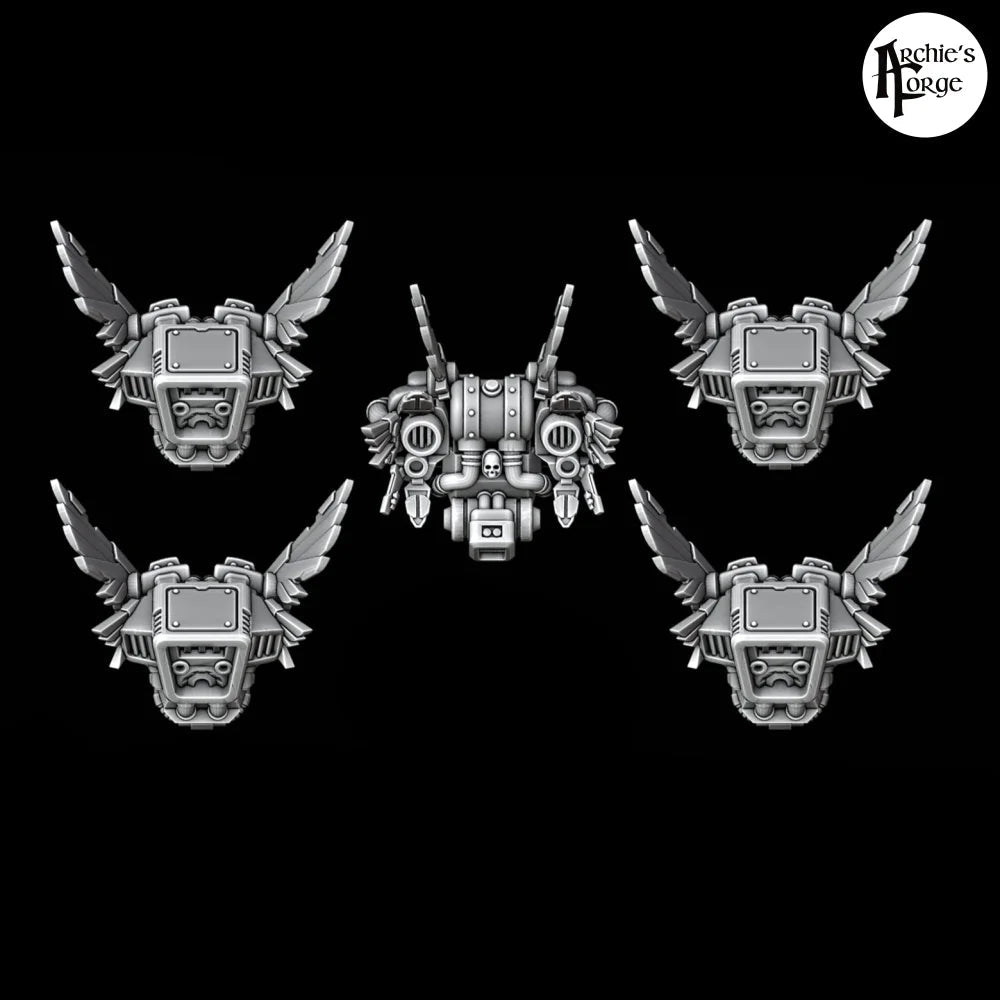 Legio Angelus Jetpacks - Set of 5 - Archies Forge