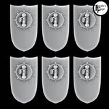 Legio Angelus - Storm Shields - Set of 6 - Archies Forge
