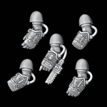 Legio Angelus Terminator Power Fists - Set of 5 - Archies Forge