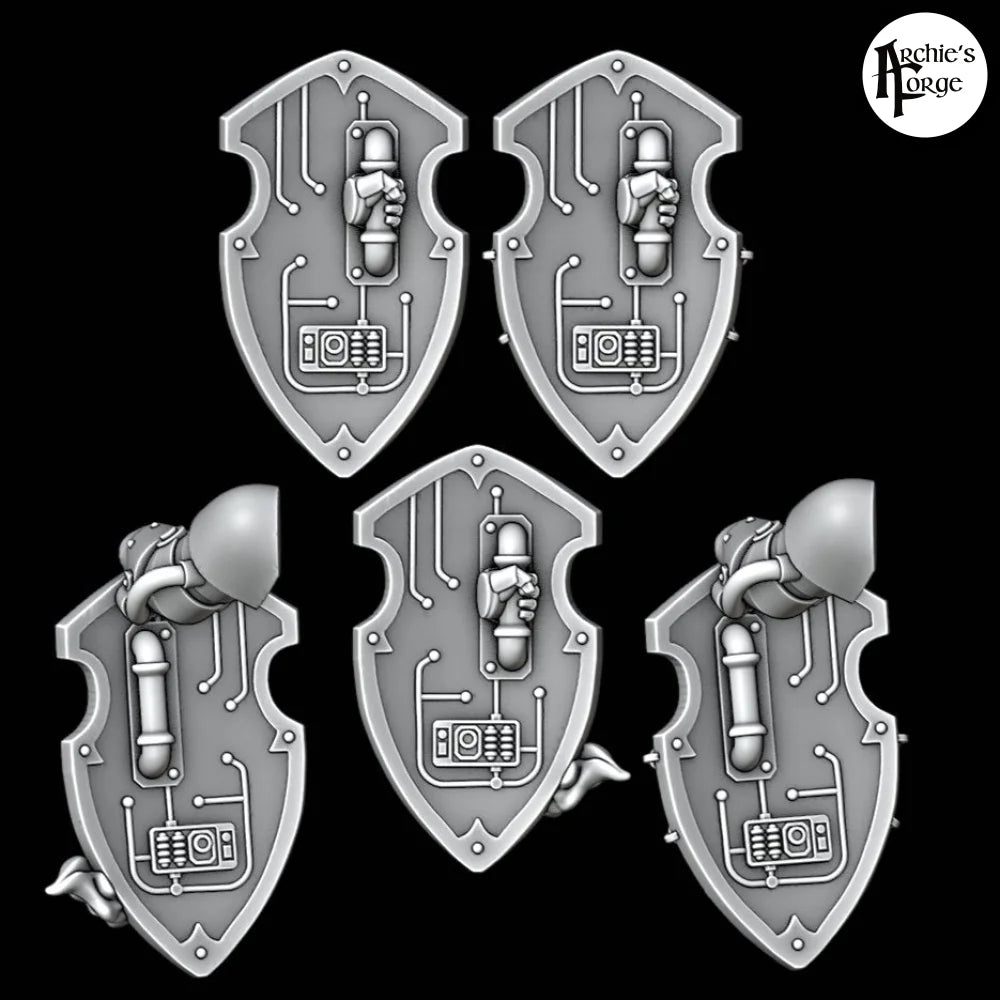 Legio Angelus - Terminator Storm Shields - Set of 5 - Archies Forge