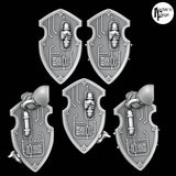 Legio Angelus - Terminator Storm Shields - Set of 5 - Archies Forge