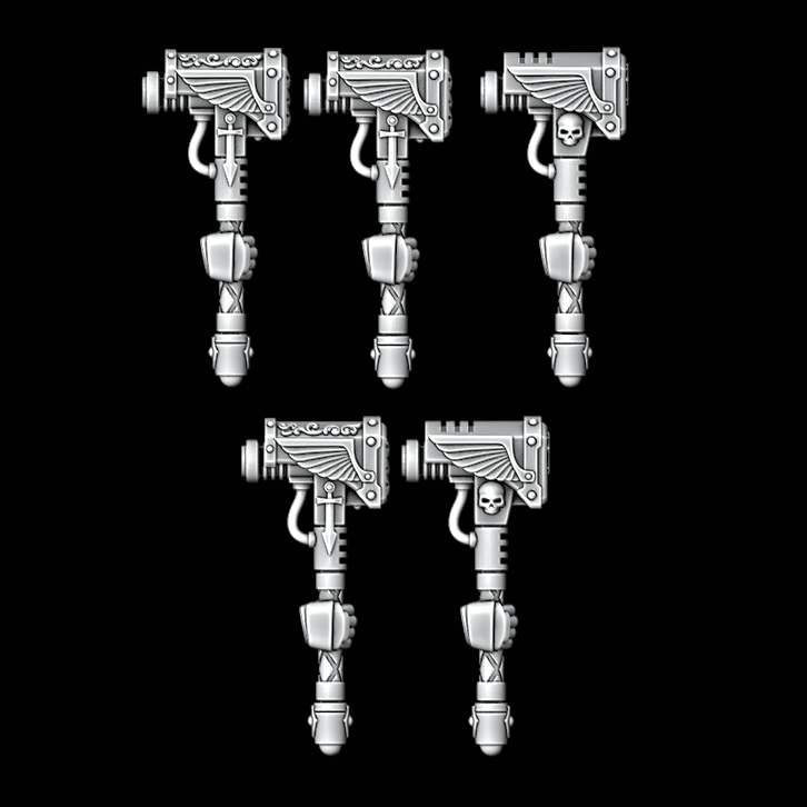 Legio Angelus Terminator Thunder Hammers - Set of 5 - Archies Forge