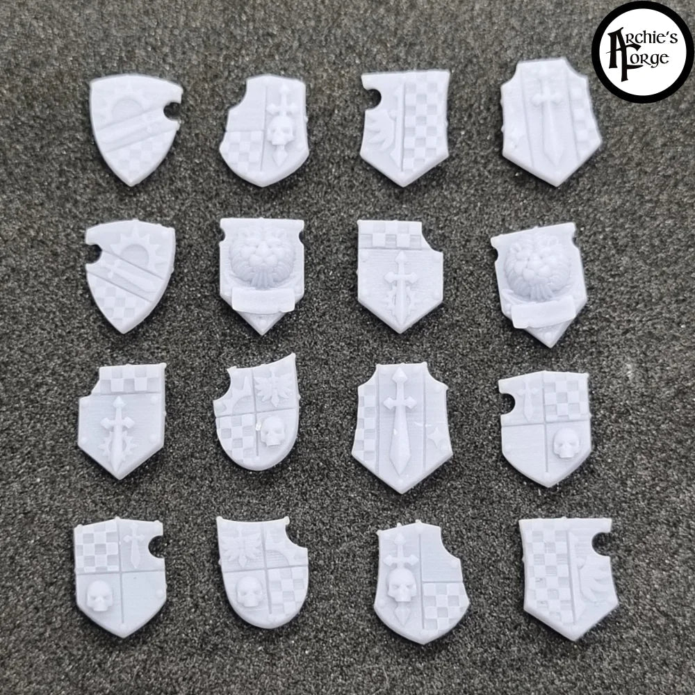 Legio Angelus Tilting Shields - Set of 16 - Archies Forge