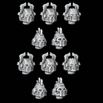 Legio Annihilus - Cyber Berserker Helmets - Set of 10 - Archies Forge