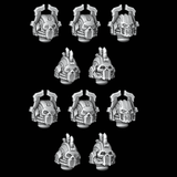 Legio Annihilus - Cyber Berserker Helmets - Set of 10 - Archies Forge