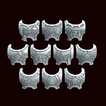 Legio Bibliotheca M3 Torso Covers - Chaotic Writing - Set of 10 - Archies Forge