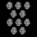 Legio Corvus - Aggressive Grill Helmets - Set of 10 - Archies Forge