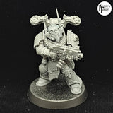 Legio Corvus - Antenna Helmets - Set of 10 - Archies Forge