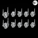 Legio Corvus - Antenna Helmets - Set of 10 - Archies Forge