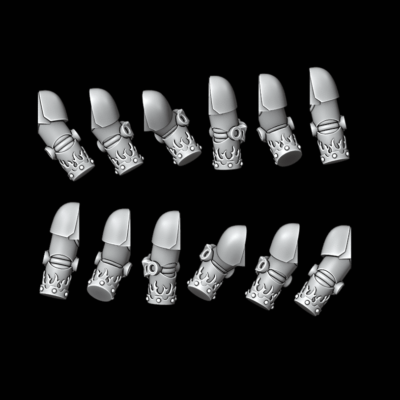 Legio Draconis Arms - Set of 12 - Archies Forge