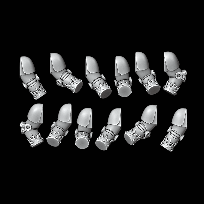 Legio Draconis Arms - Set of 12 - Archies Forge