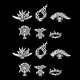 Legio Draconis Backpack Accessories - Set of 12 - Archies Forge